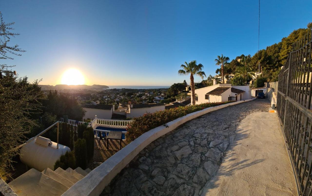 Casa Moya Moraira - Seaview Villa Теулада Екстериор снимка