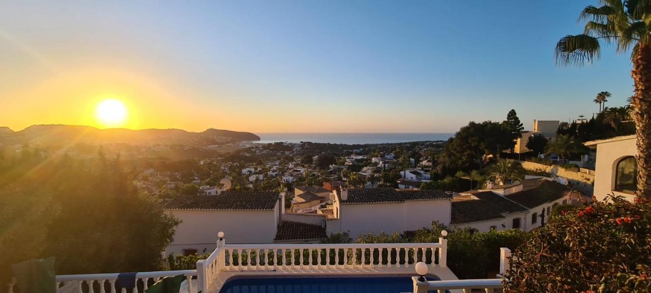 Casa Moya Moraira - Seaview Villa Теулада Екстериор снимка