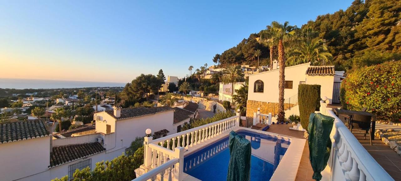 Casa Moya Moraira - Seaview Villa Теулада Екстериор снимка
