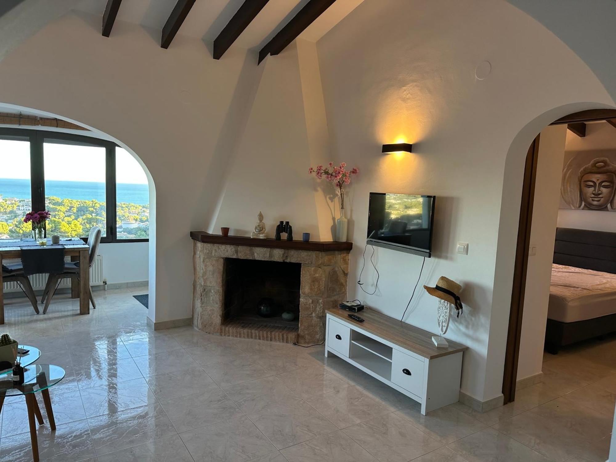 Casa Moya Moraira - Seaview Villa Теулада Екстериор снимка