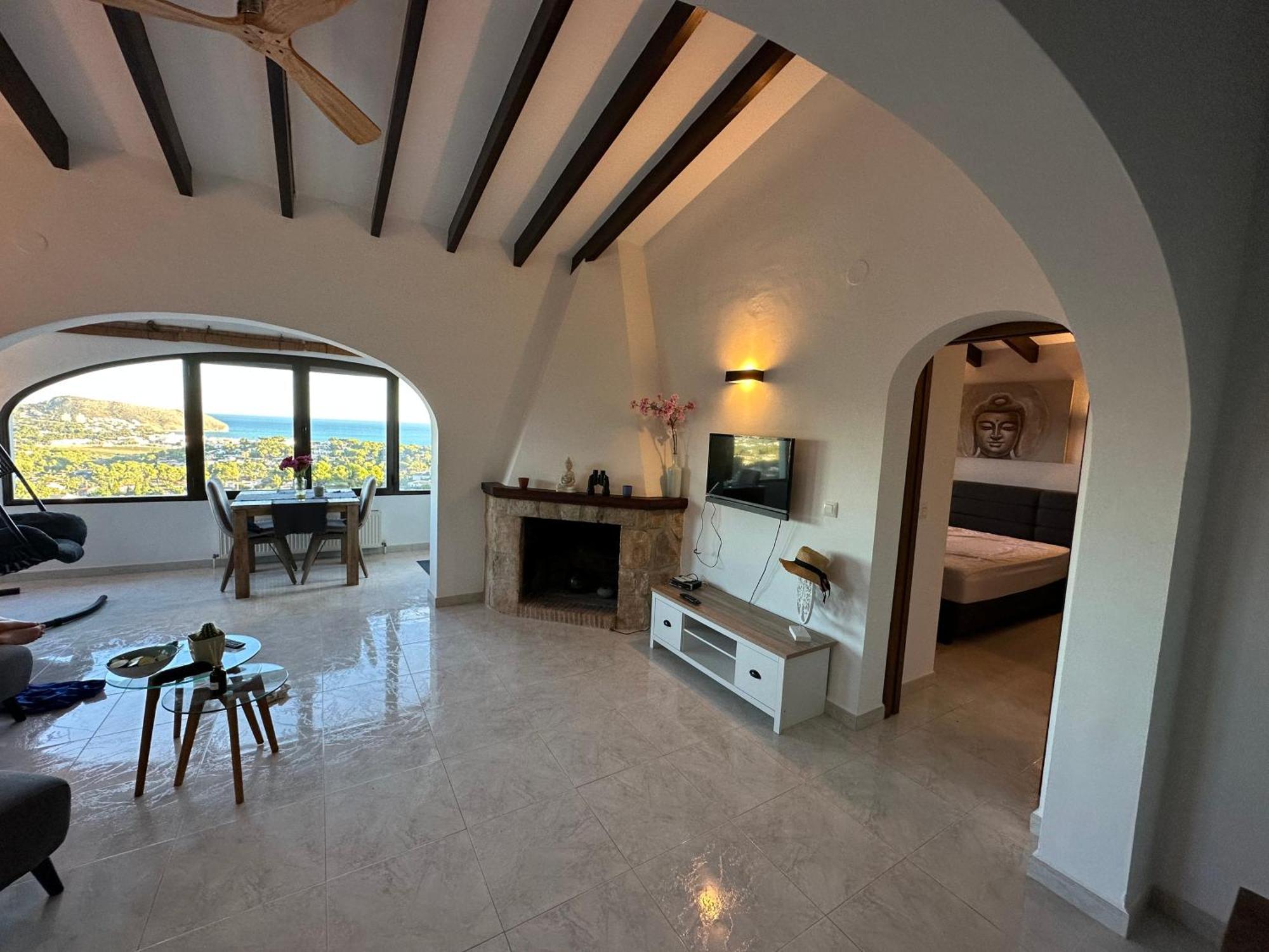 Casa Moya Moraira - Seaview Villa Теулада Екстериор снимка