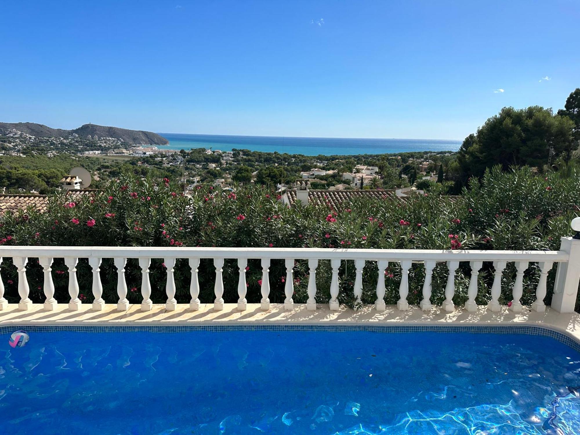 Casa Moya Moraira - Seaview Villa Теулада Екстериор снимка